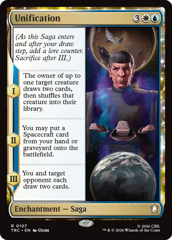 Unification [Star Trek Commander] Magic: The Gathering