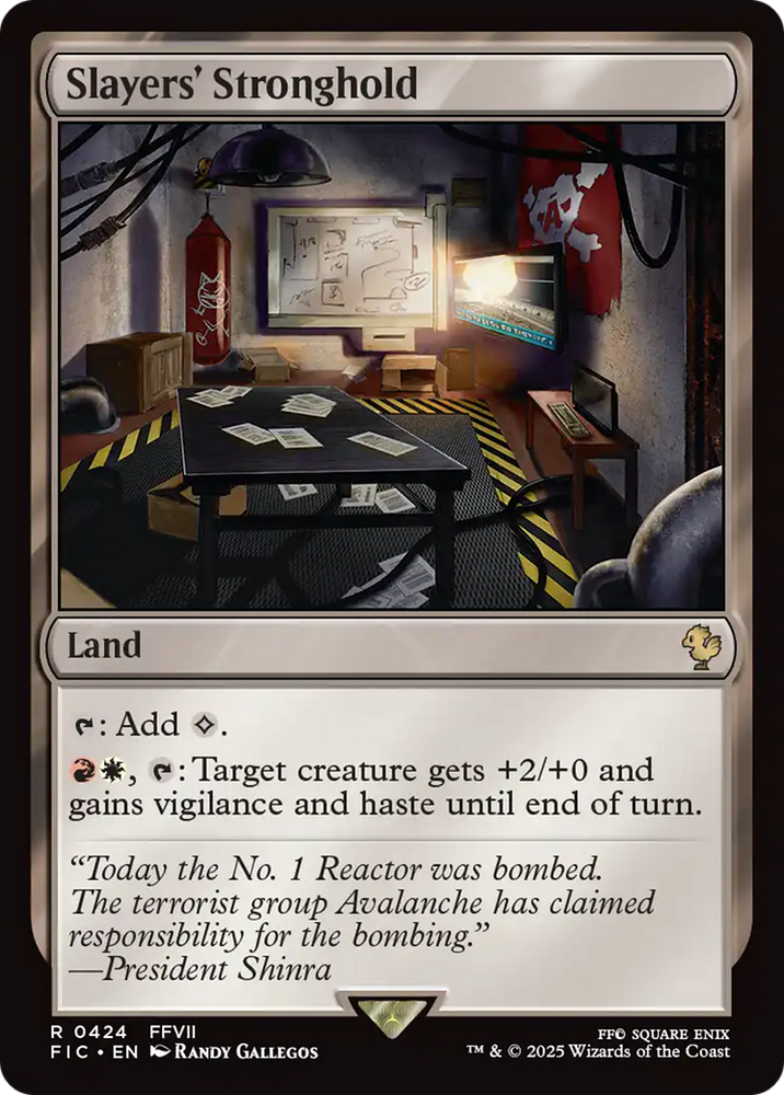 Slayers' Stronghold [FINAL FANTASY Commander] Magic: The Gathering