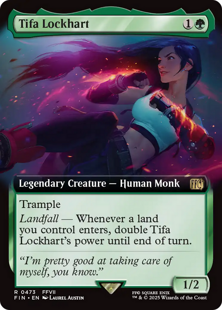 Tifa Lockhart (Extended Art) [FINAL FANTASY] Magic: The Gathering