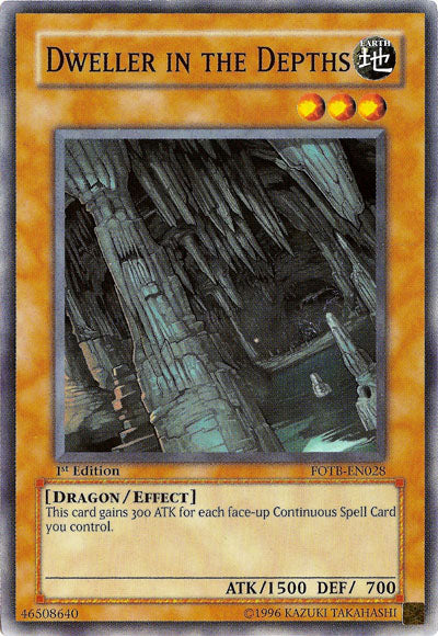 Dweller in the Depths [FOTB-EN028] Common Yu-Gi-Oh!