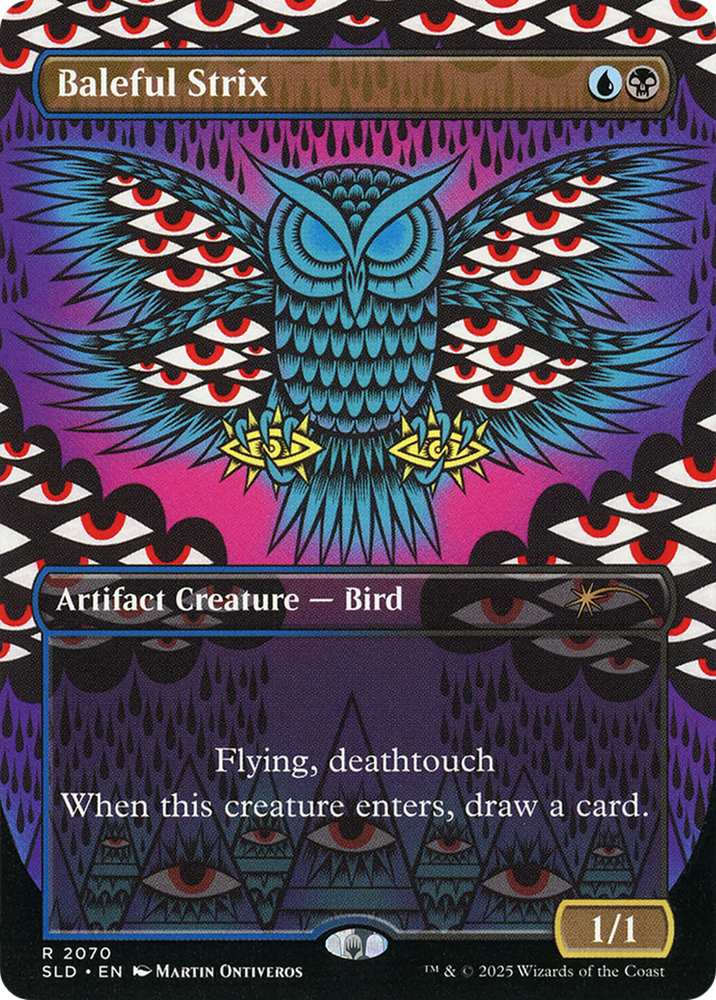 Baleful Strix (2070) [Secret Lair Drop Series] Magic: The Gathering