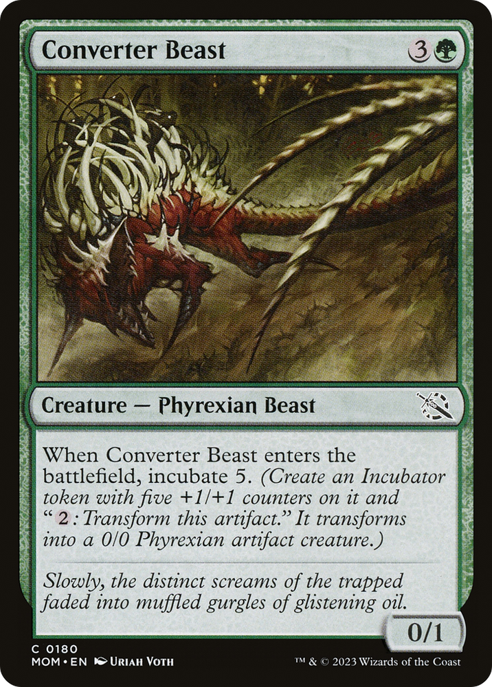 Converter Beast [March of the Machine] Magic: The Gathering