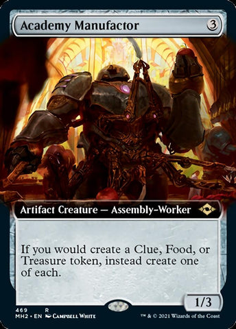 Academy Manufactor (Extended Art) [Modern Horizons 2] Magic: The Gathering