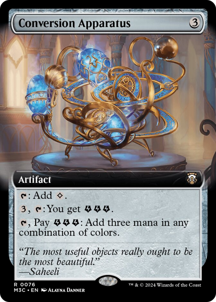 Conversion Apparatus (Extended Art) [Modern Horizons 3 Commander] Magic: The Gathering