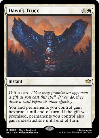 Dawn's Truce [Bloomburrow] Magic: The Gathering