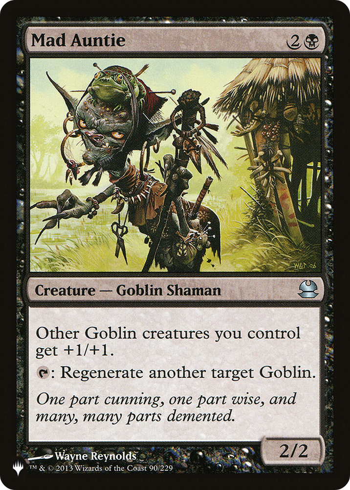 Mad Auntie [The List] Magic: The Gathering