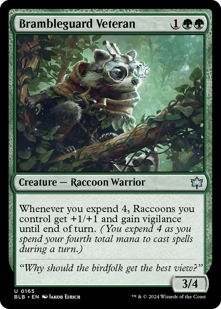 Brambleguard Veteran [Bloomburrow] Magic: The Gathering