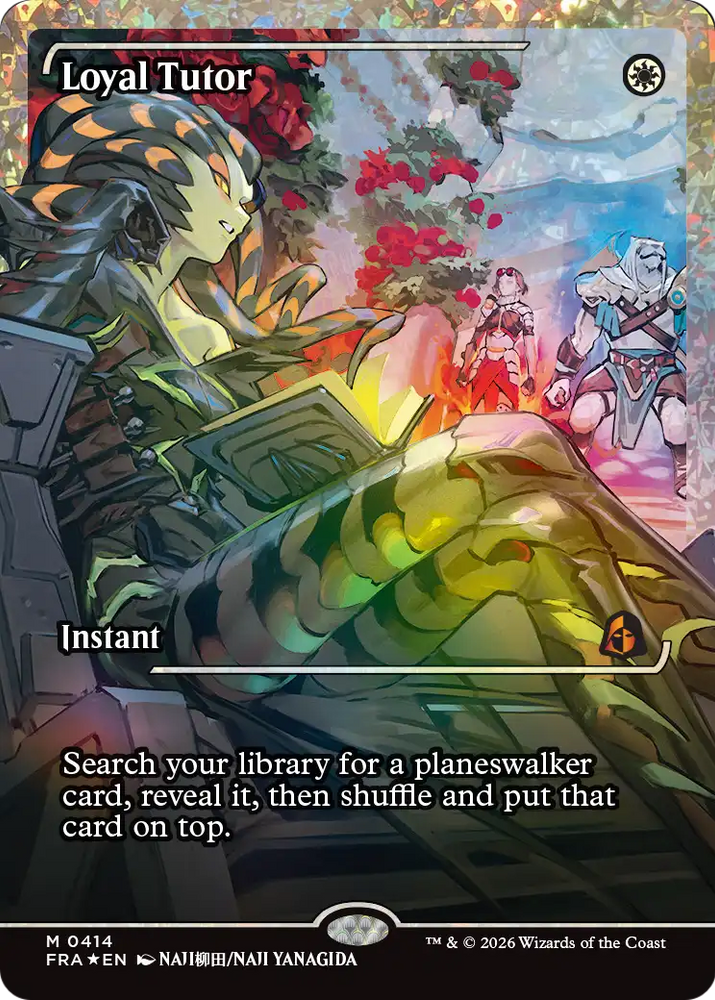 Loyal Tutor (Showcase) (Fracture Foil) [Reality Fracture] Magic: The Gathering