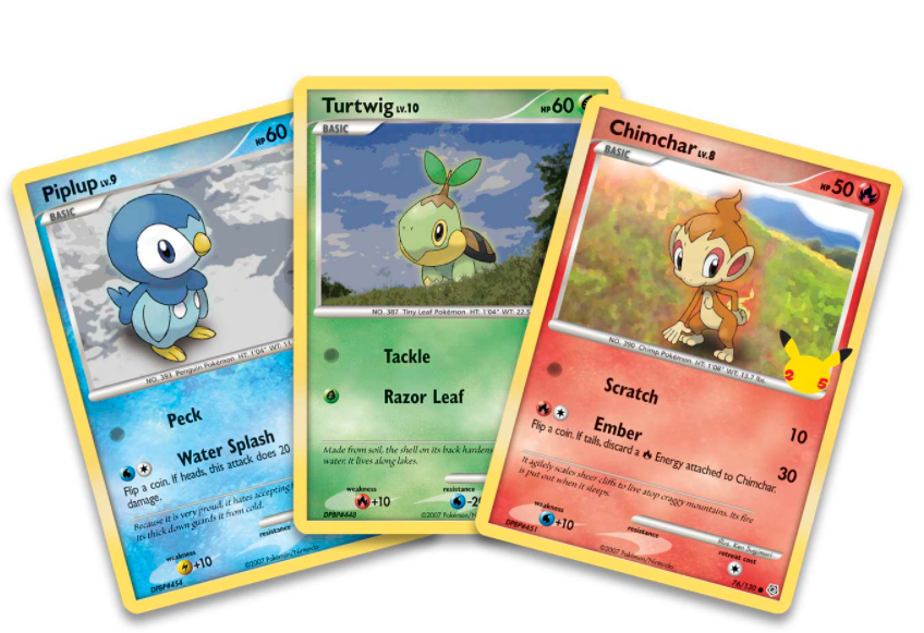 First Partner Pack (Sinnoh) Pokémon