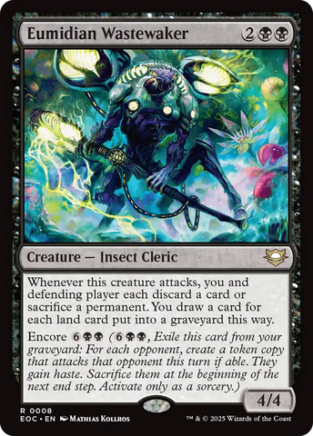Eumidian Wastewaker [Edge of Eternities Commander] Magic: The Gathering