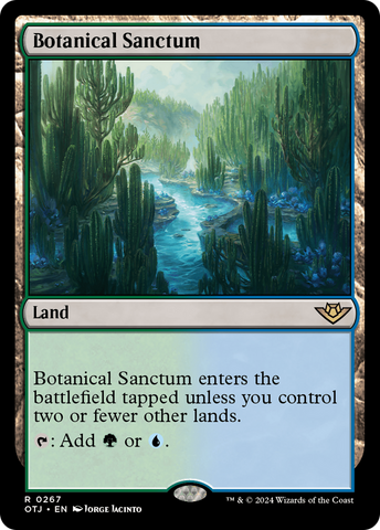 Botanical Sanctum [Outlaws of Thunder Junction] Magic: The Gathering