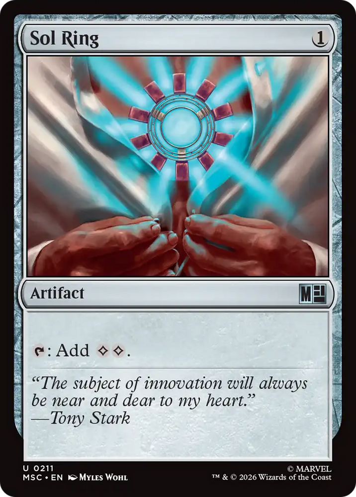 Sol Ring [Marvel Super Heroes Commander] Magic: The Gathering