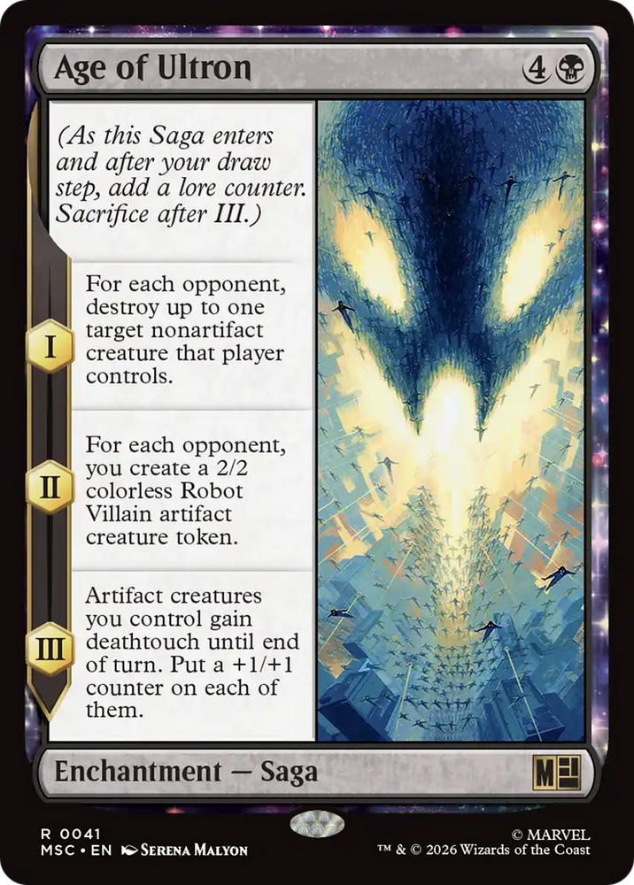 Age of Ultron [Marvel Super Heroes Commander] Magic: The Gathering
