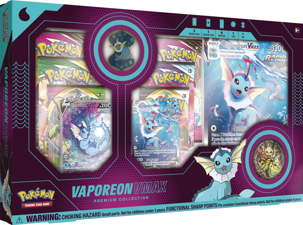 Premium Collection (Vaporeon VMAX) Pokémon
