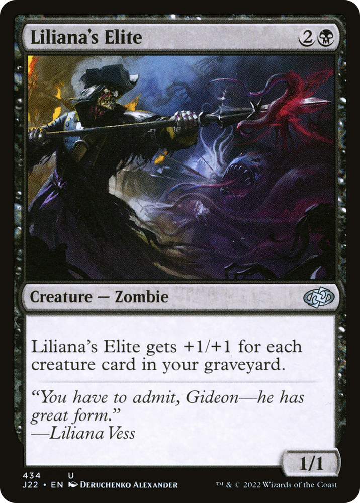 Liliana's Elite [Jumpstart 2022] Magic: The Gathering