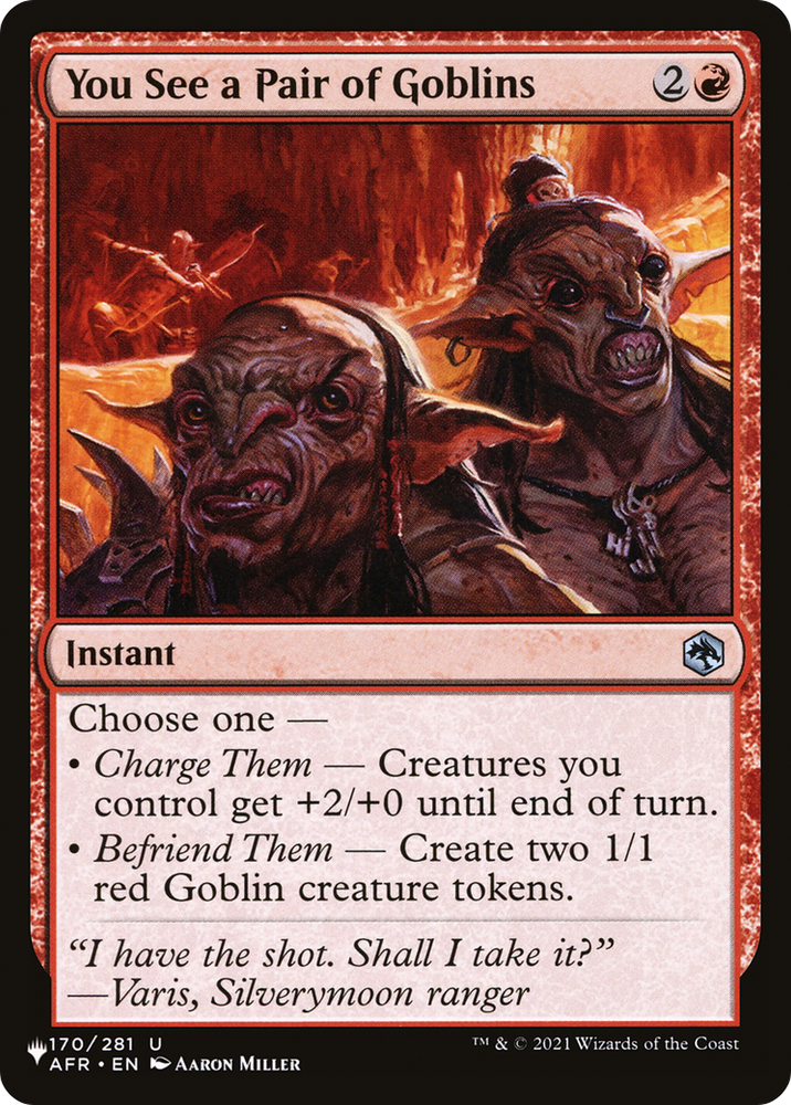 Call Out the Goblins! - Boggart Shenanigans [Secret Lair Drop Series] Magic: The Gathering