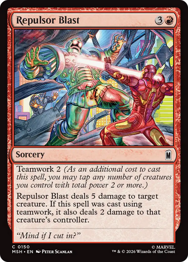 Repulsor Blast [Marvel Super Heroes] Magic: The Gathering