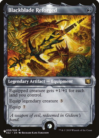 Blackblade Reforged (Signature Spellbook) [The List] Magic: The Gathering