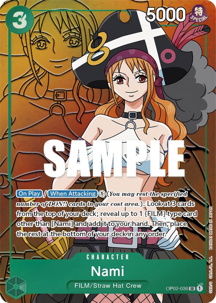 Nami (Alternate Art) [Paramount War] Bandai