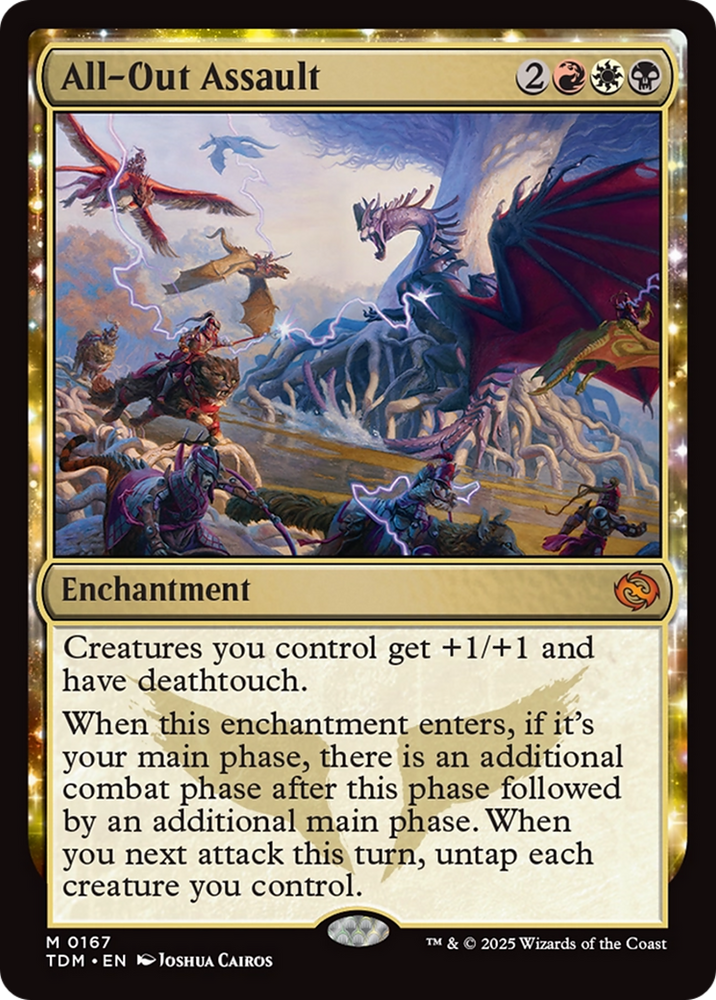 All-Out Assault [Tarkir: Dragonstorm] Magic: The Gathering