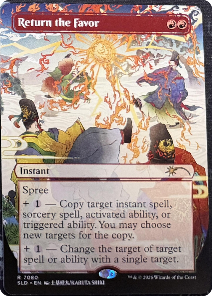 Return the Favor [Secret Lair Drop Series] Magic: The Gathering