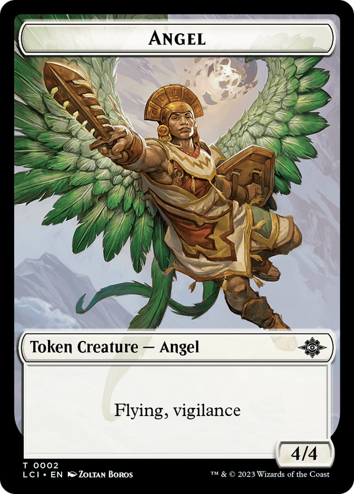 Gnome // Angel Double-Sided Token [The Lost Caverns of Ixalan Tokens] Magic: The Gathering