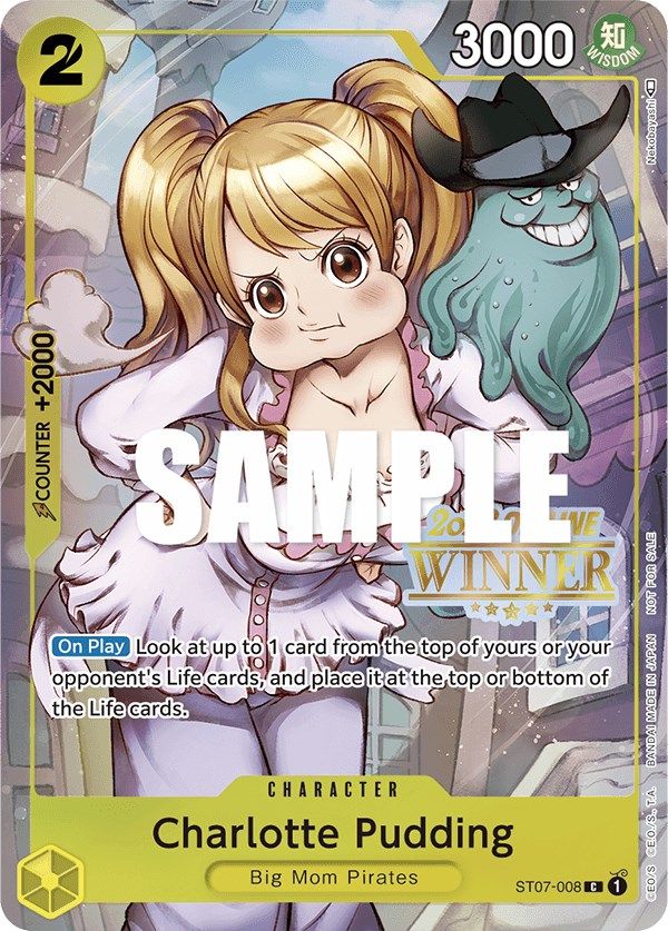 Charlotte Pudding (Offline Regional 2023) [Winner] [One Piece Promotion Cards] Bandai
