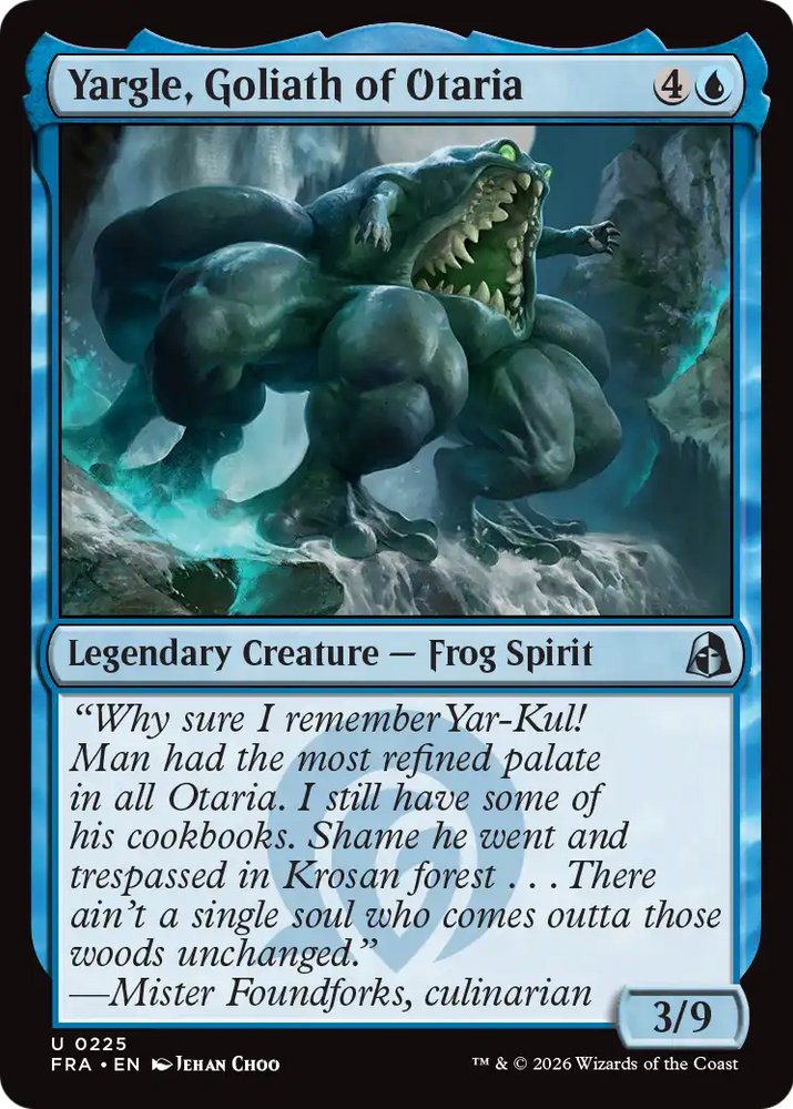 Yargle, Goliath of Otaria [Reality Fracture] Magic: The Gathering