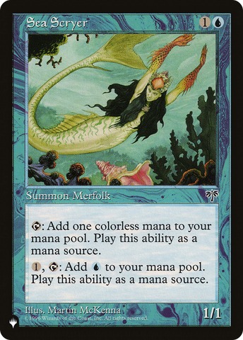 Sea Scryer [The List Reprints]