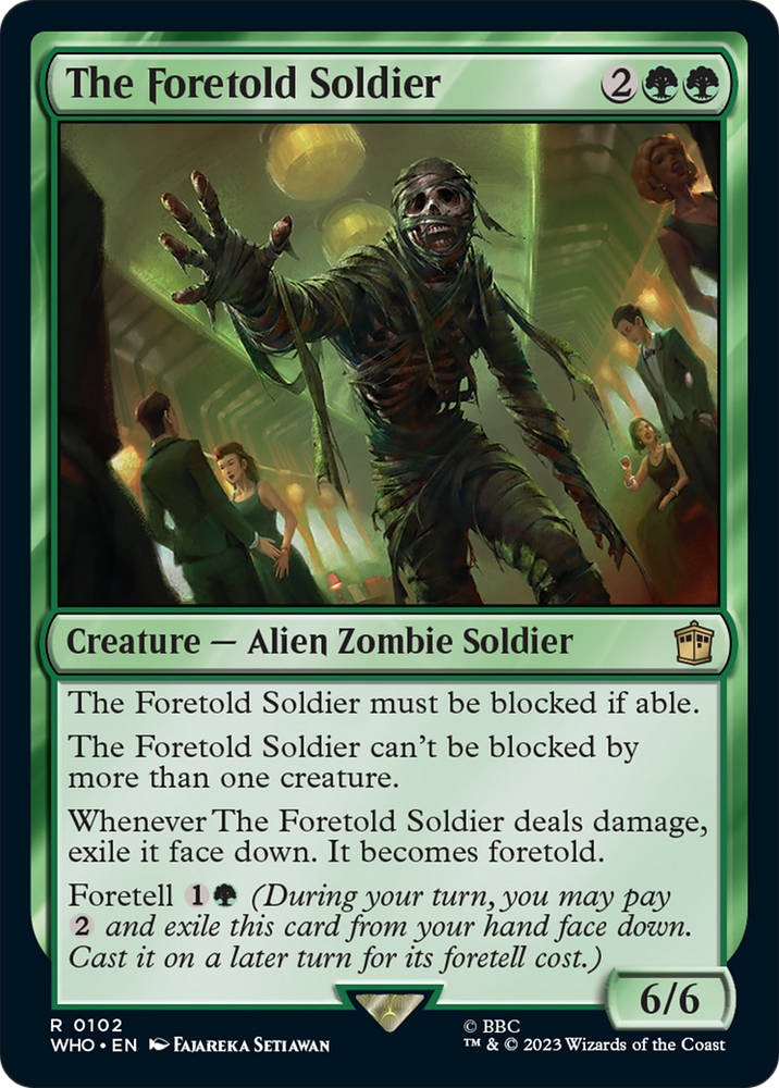 The Foretold Soldier [Doctor Who] Magic: The Gathering