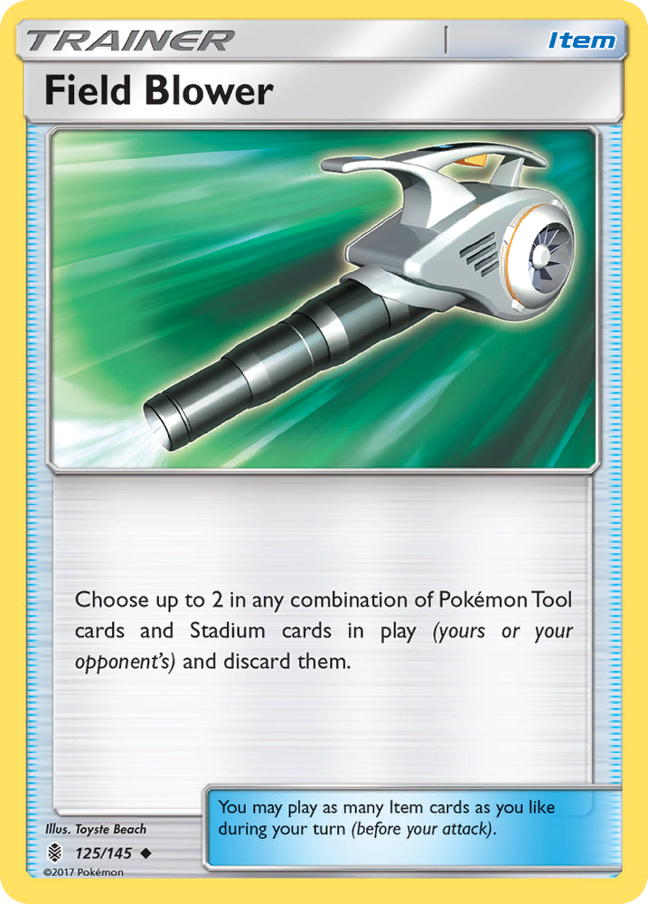 Field Blower (125/145) [Sun & Moon: Guardians Rising] Pokémon