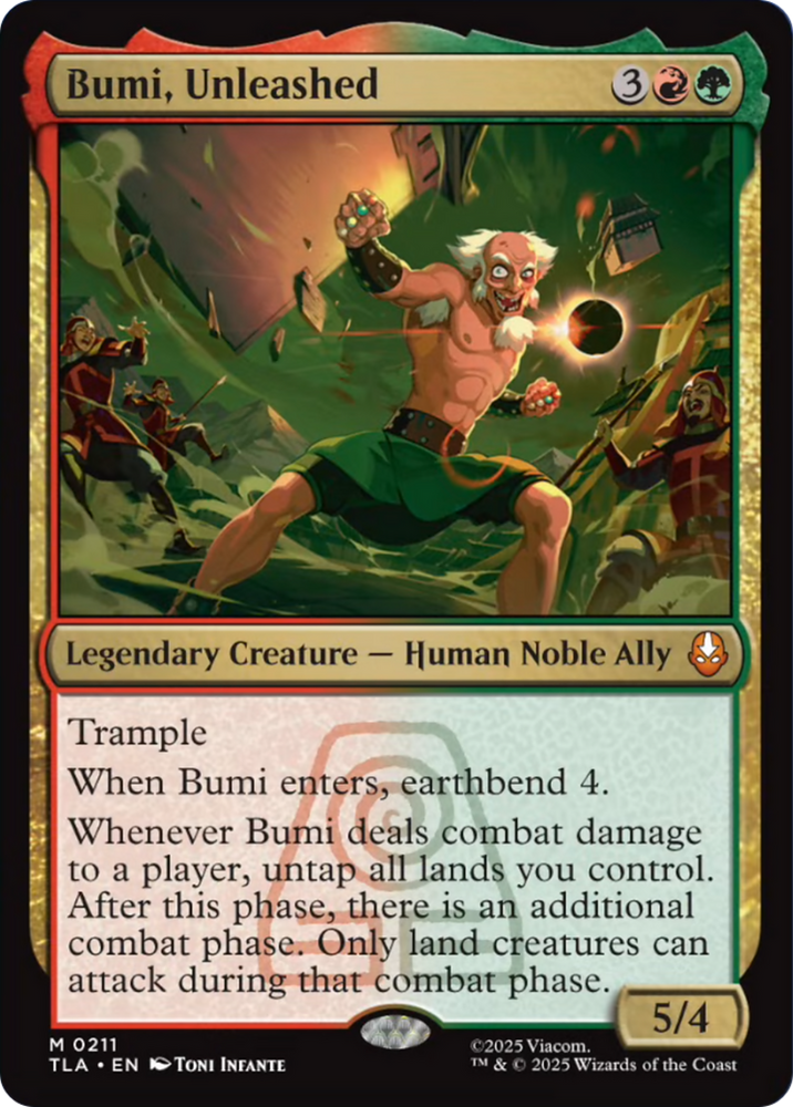 Bumi, Unleashed [Avatar: The Last Airbender] Magic: The Gathering