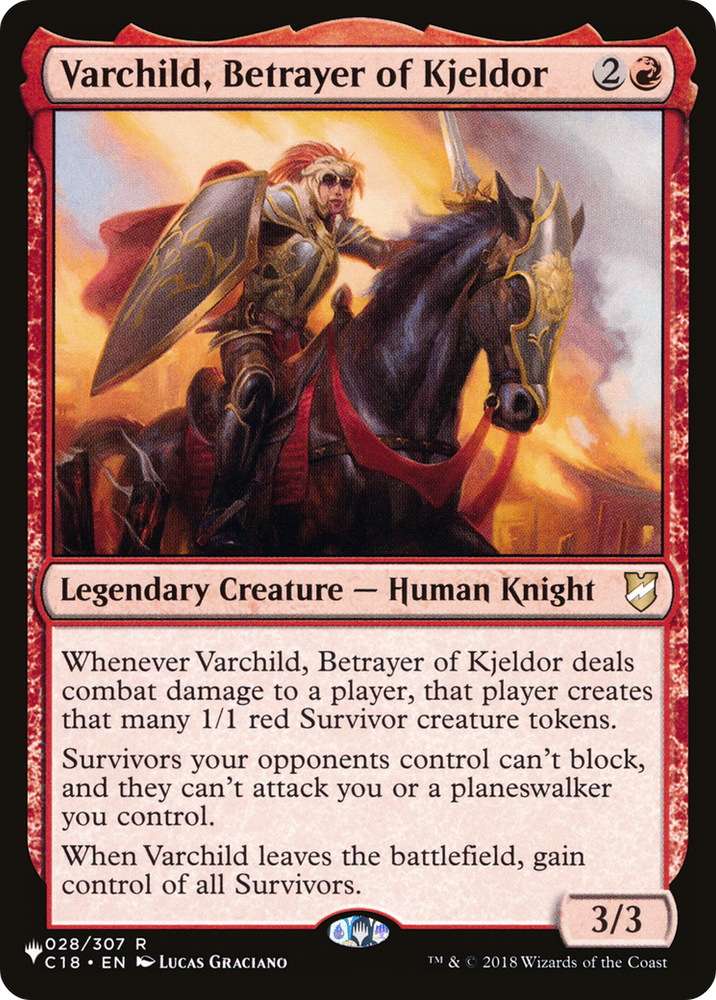 Varchild, Betrayer of Kjeldor [The List] Magic: The Gathering
