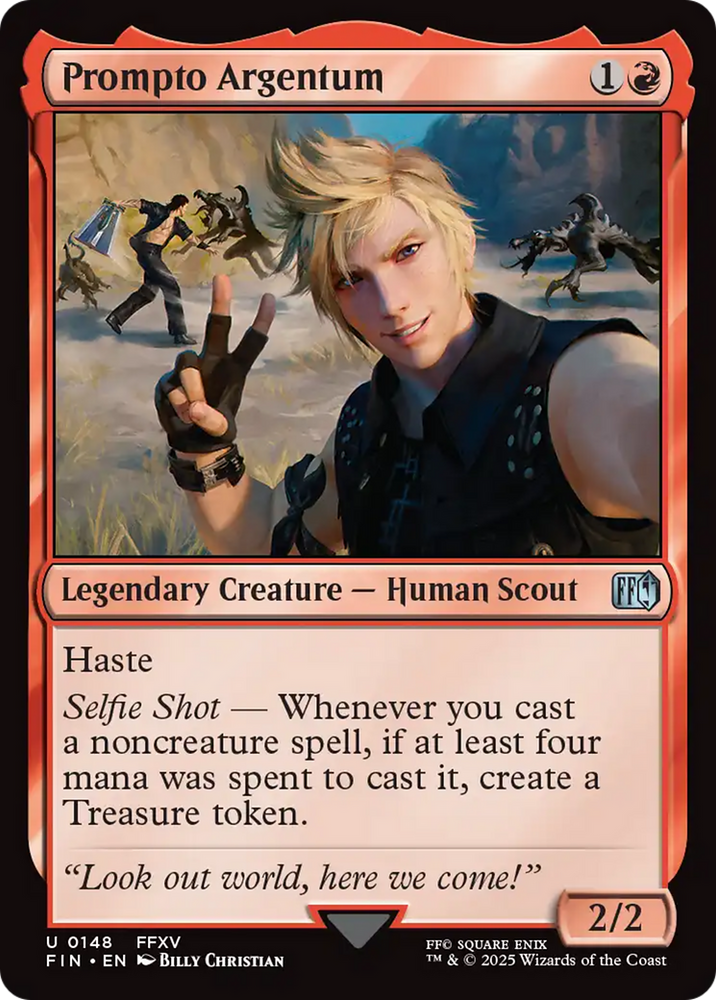 Prompto Argentum [FINAL FANTASY] Magic: The Gathering