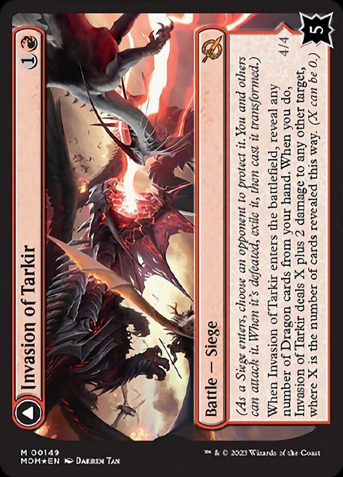 Invasion of Tarkir // Defiant Thundermaw [March of the Machine] Magic: The Gathering
