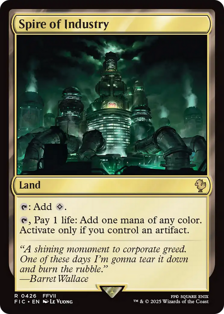 Spire of Industry [FINAL FANTASY Commander] Magic: The Gathering