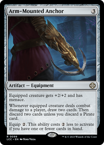 Arm-Mounted Anchor [The Lost Caverns of Ixalan Commander] Magic: The Gathering