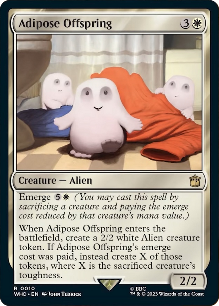 Adipose Offspring [Doctor Who] Magic: The Gathering