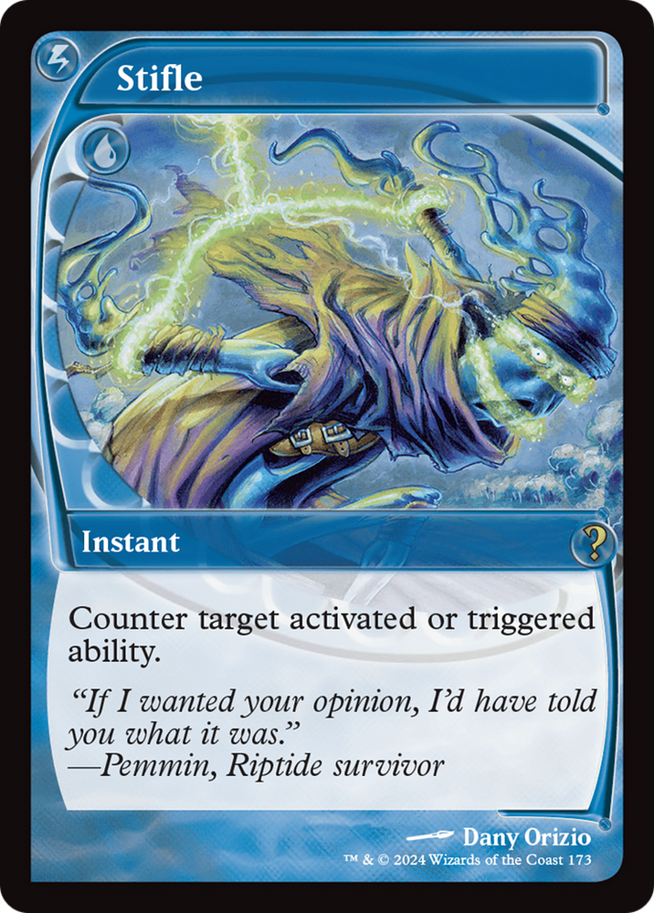 Stifle (Future Sight) [Mystery Booster 2] Magic: The Gathering