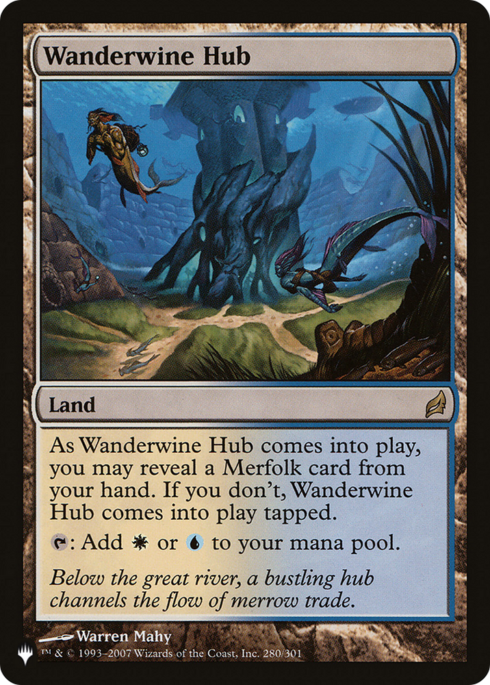 Wanderwine Hub (LRW) [The List] Magic: The Gathering