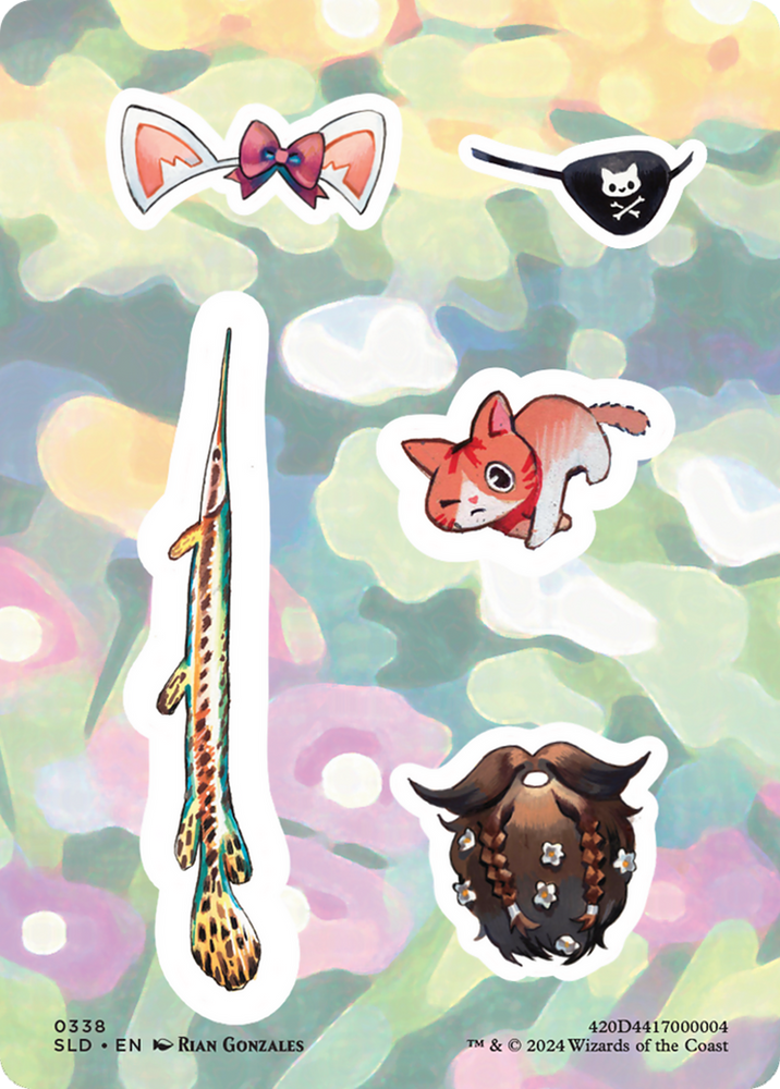 Sticker Sheet (0338) [Secret Lair Drop Series] Magic: The Gathering