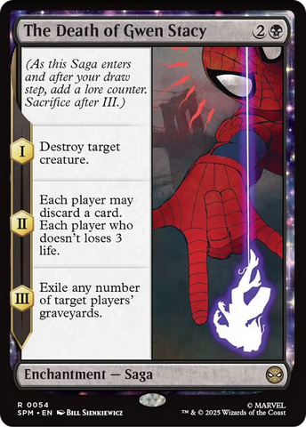 The Death of Gwen Stacy [Marvel's Spider-Man] Magic: The Gathering