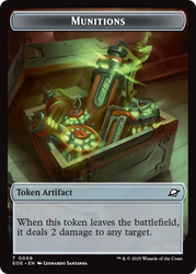 Robot // Munitions Double-Sided Token [Edge of Eternities Tokens] Magic: The Gathering