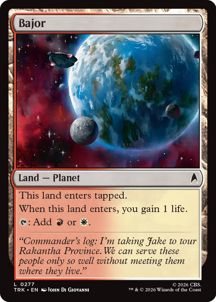 Bajor [Star Trek] Magic: The Gathering