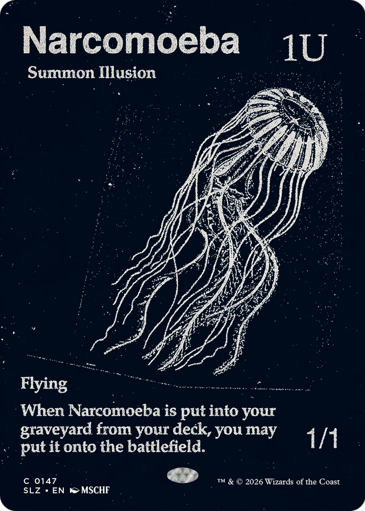 Narcomoeba (0147) [Secret Lair x MSCHF: The Zeta Set] Magic: The Gathering