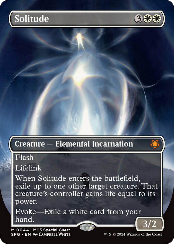 Solitude (Borderless) [Modern Horizons 3 Special Guests] Magic: The Gathering
