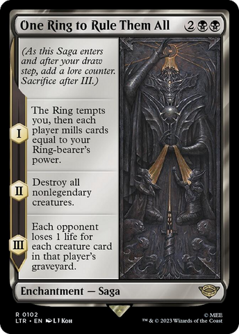 One Ring to Rule Them All [The Lord of the Rings: Tales of Middle-Earth] Magic: The Gathering