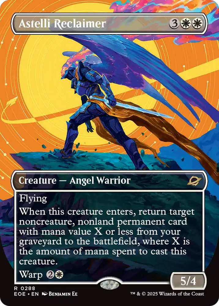 Astelli Reclaimer (Borderless) [Edge of Eternities] Magic: The Gathering