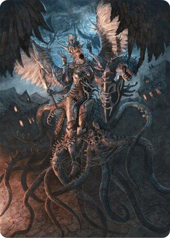 Angelic Aberration Art Card [Modern Horizons 3 Art Series] Magic: The Gathering