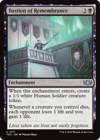 Bastion of Remembrance [Tarkir: Dragonstorm Commander] Magic: The Gathering